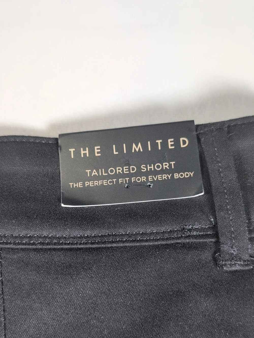 The Limited Black Tailored Shorts Size 16